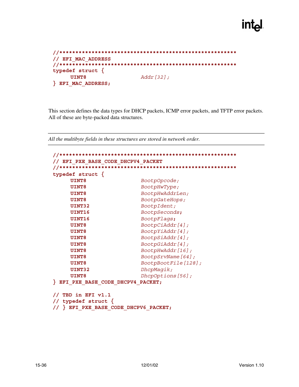 Intel Extensible Firmware Interface User Manual | Page 642 / 1084