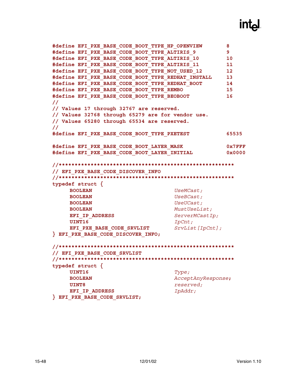 Intel Extensible Firmware Interface User Manual | Page 654 / 1084