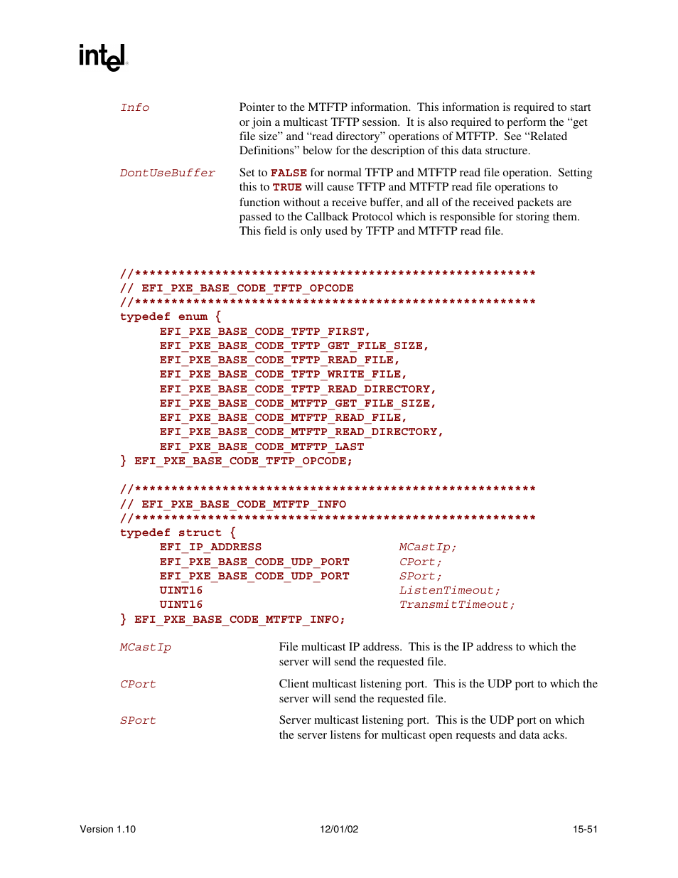 Intel Extensible Firmware Interface User Manual | Page 657 / 1084