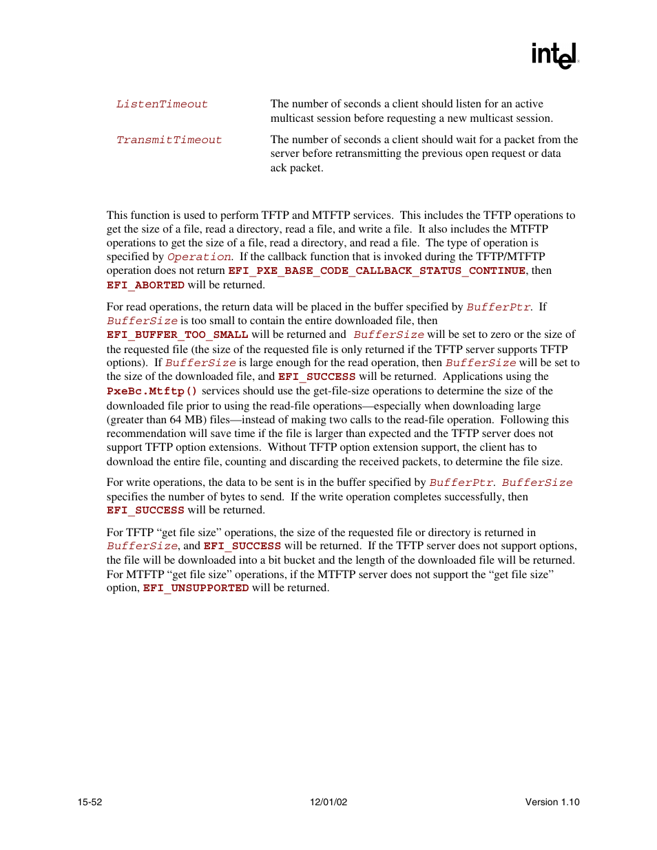 Intel Extensible Firmware Interface User Manual | Page 658 / 1084