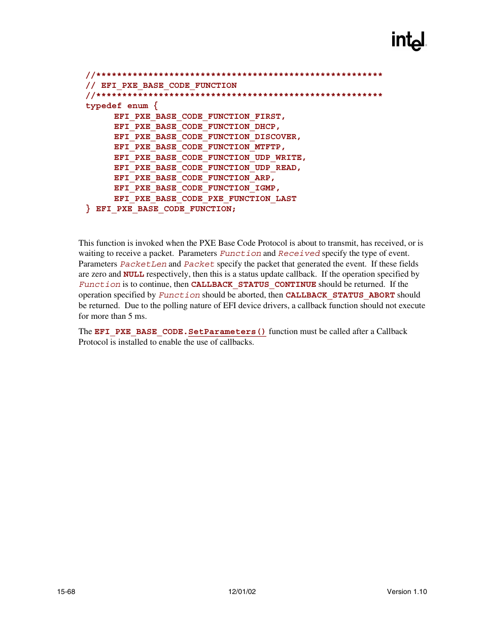 Intel Extensible Firmware Interface User Manual | Page 674 / 1084