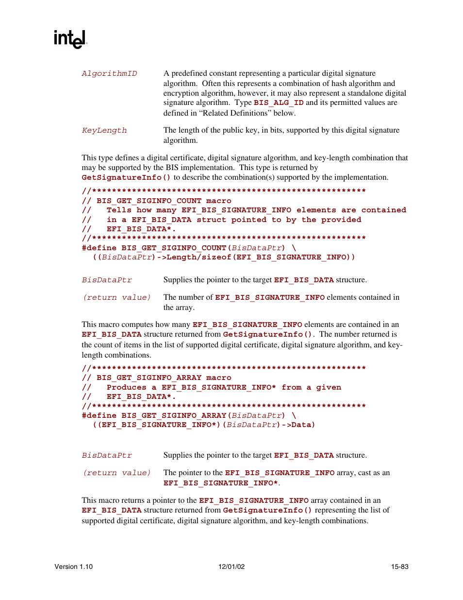 Intel Extensible Firmware Interface User Manual | Page 689 / 1084