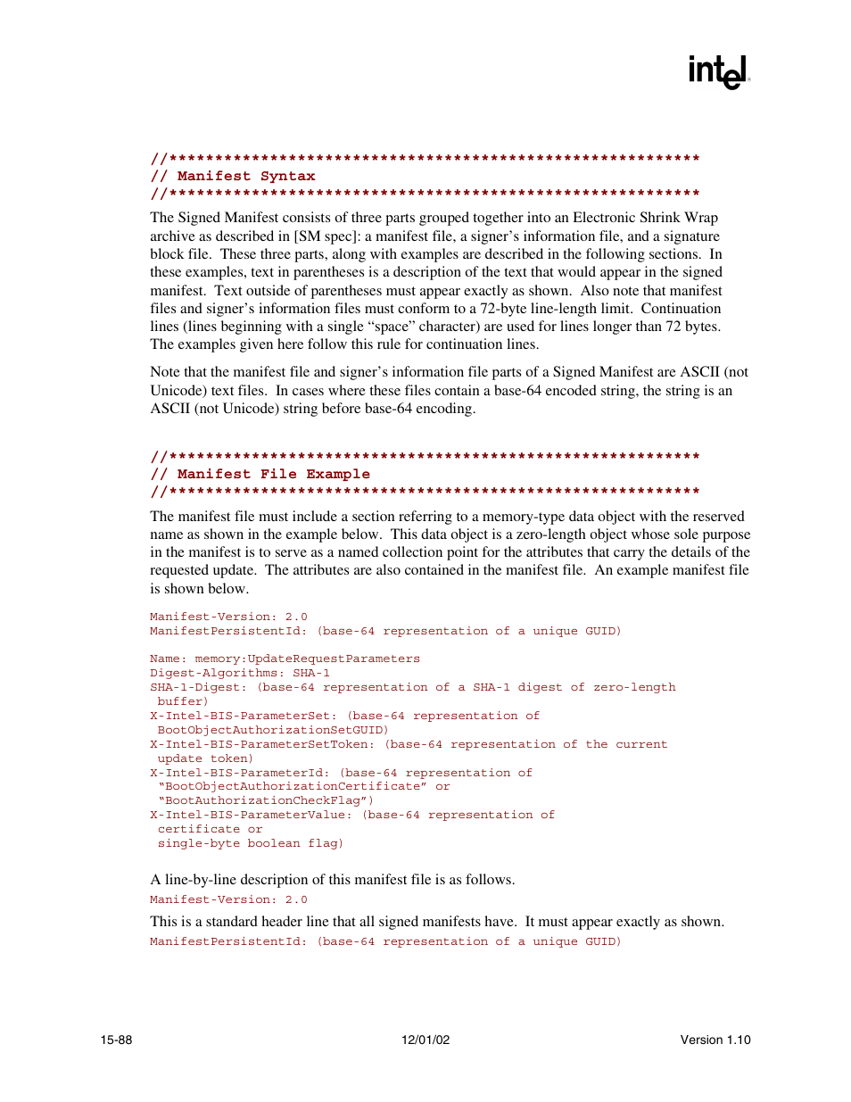 Related definitions | Intel Extensible Firmware Interface User Manual | Page 694 / 1084