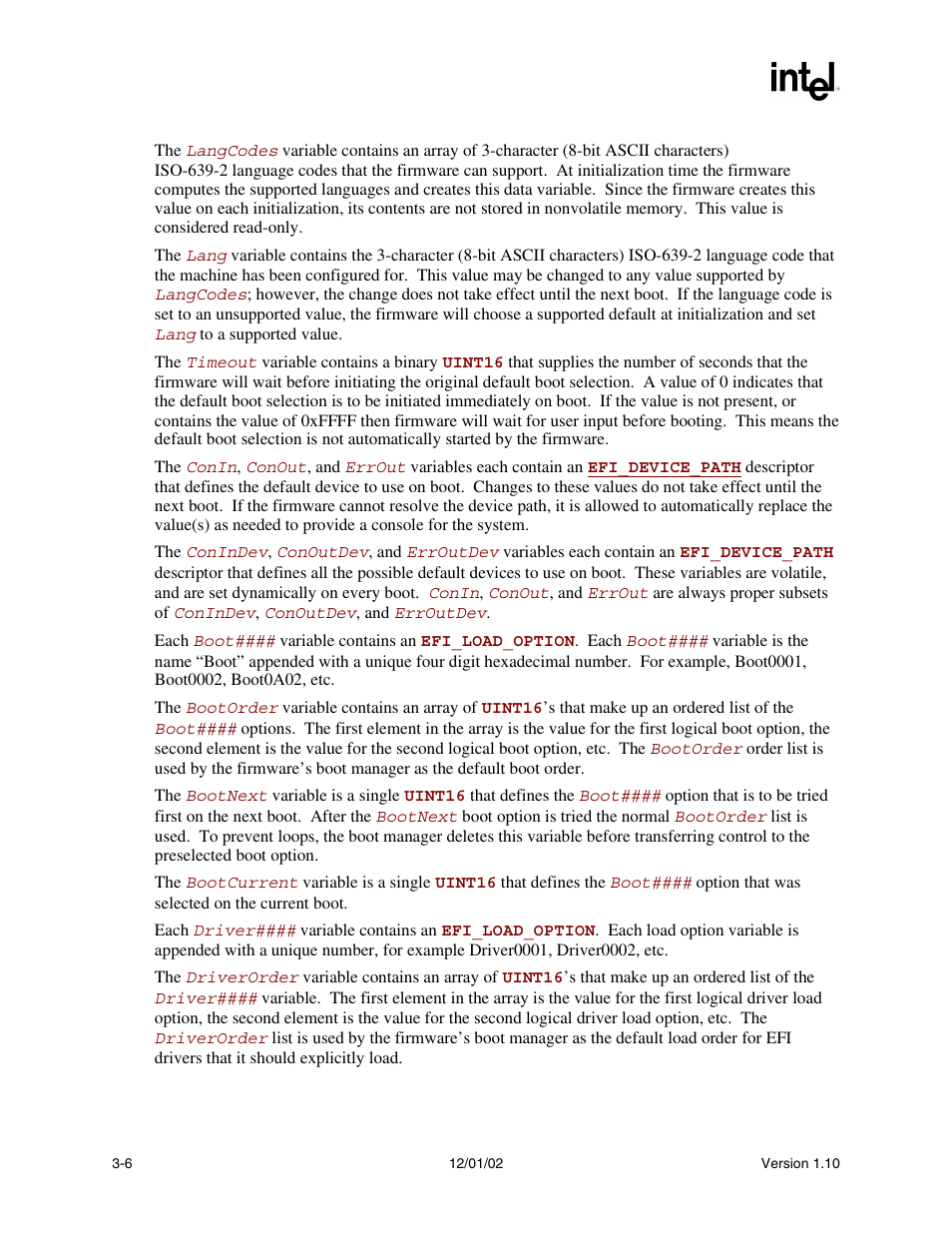 Intel Extensible Firmware Interface User Manual | Page 76 / 1084