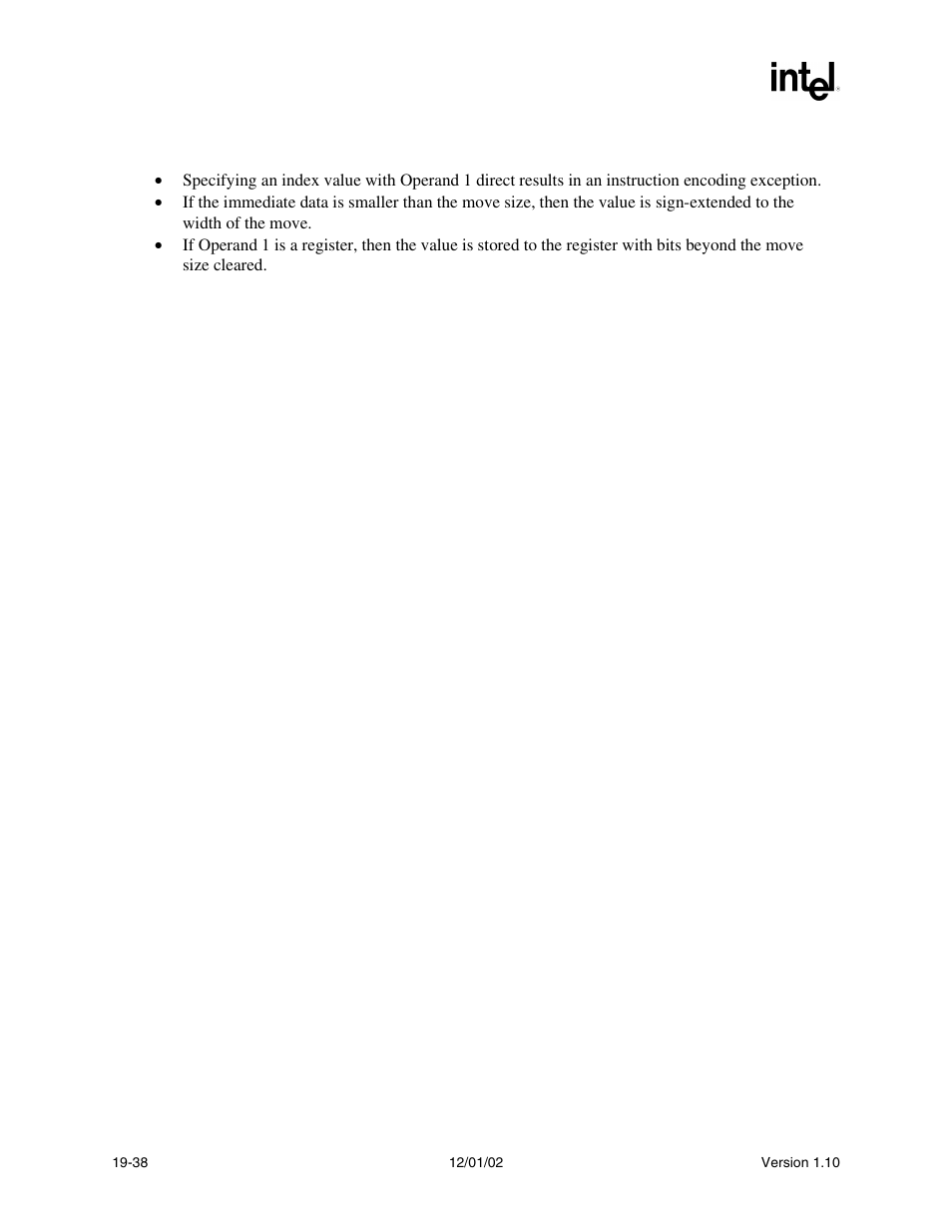Behaviors and restrictions | Intel Extensible Firmware Interface User Manual | Page 812 / 1084