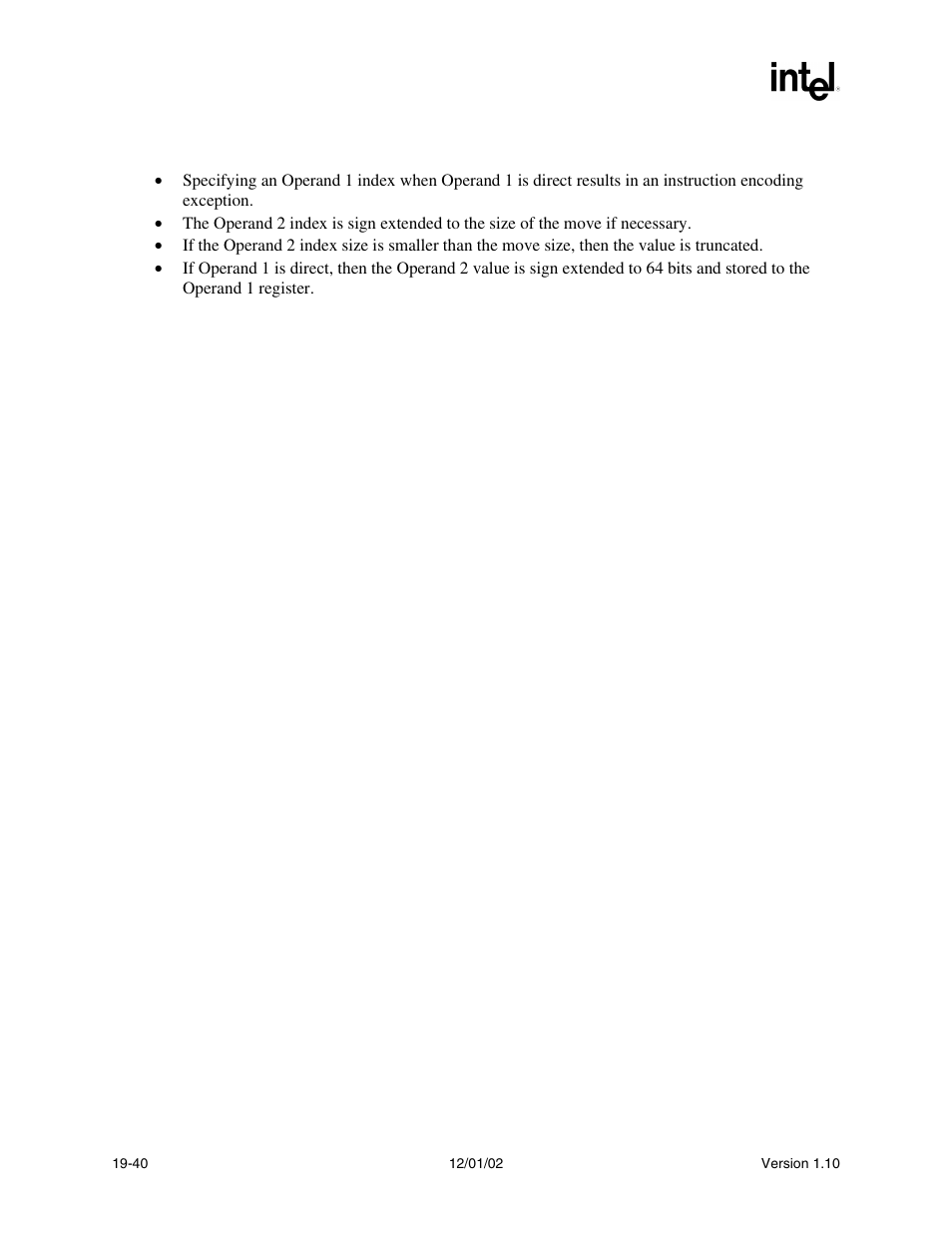 Behaviors and restrictions | Intel Extensible Firmware Interface User Manual | Page 814 / 1084