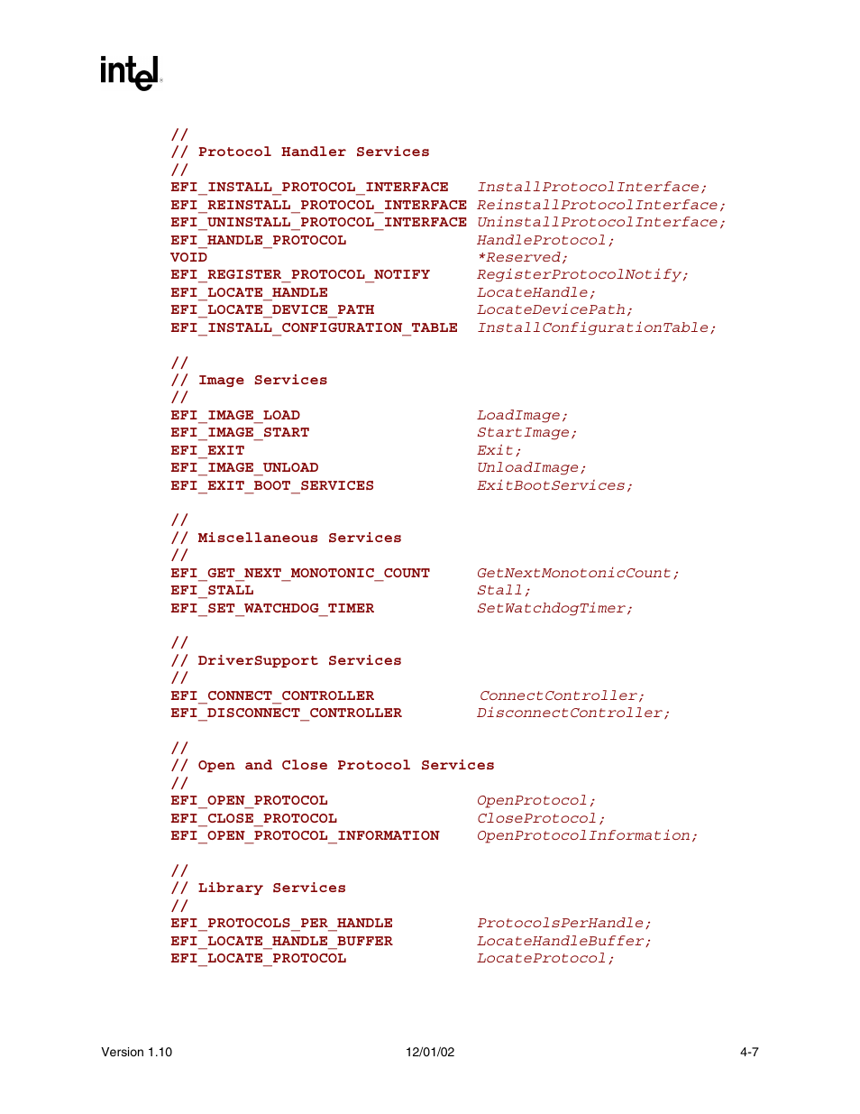 Intel Extensible Firmware Interface User Manual | Page 85 / 1084