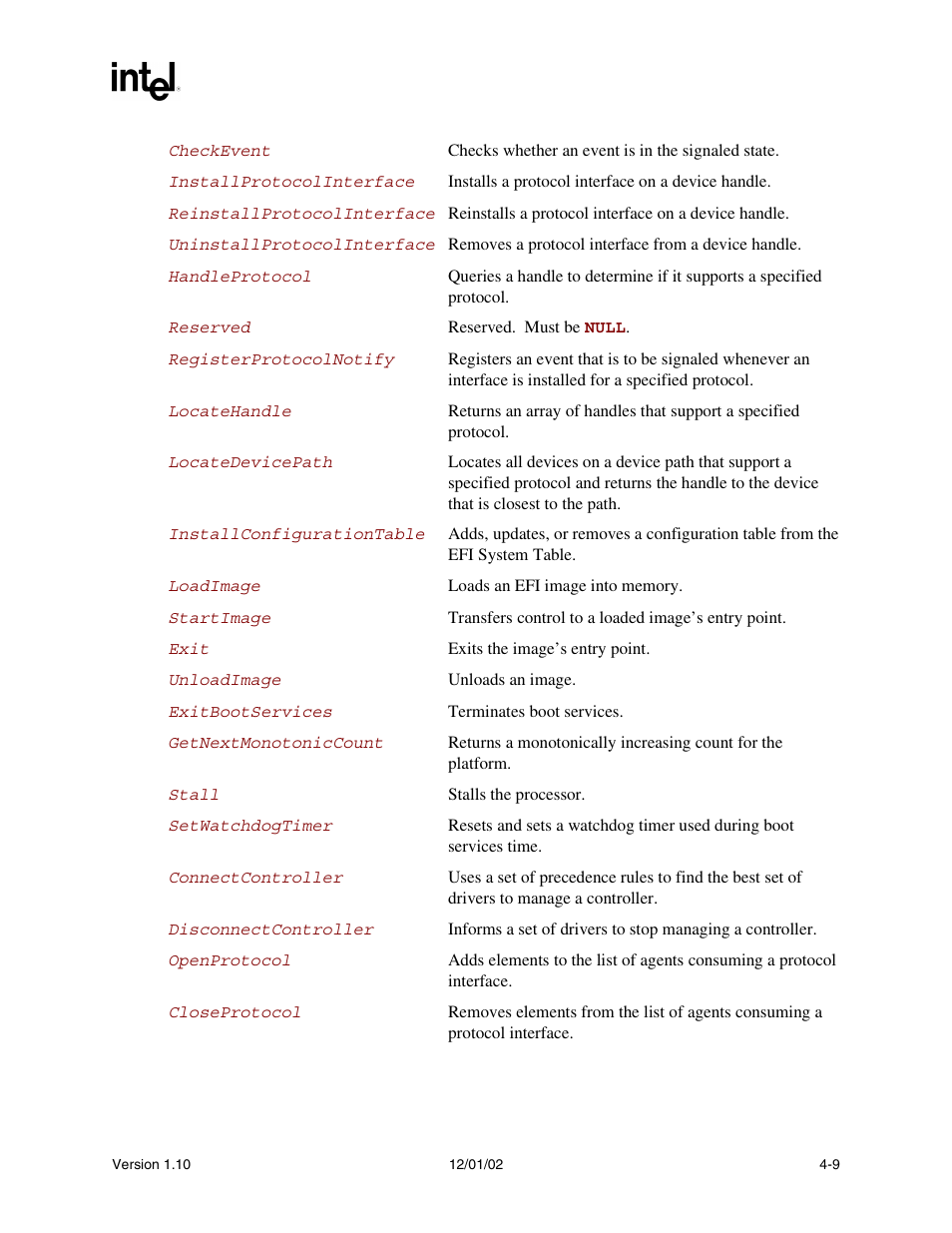 Intel Extensible Firmware Interface User Manual | Page 87 / 1084