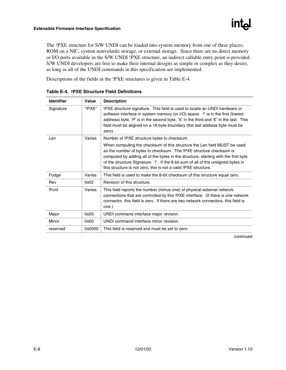 Intel Extensible Firmware Interface User Manual | Page 874 / 1084