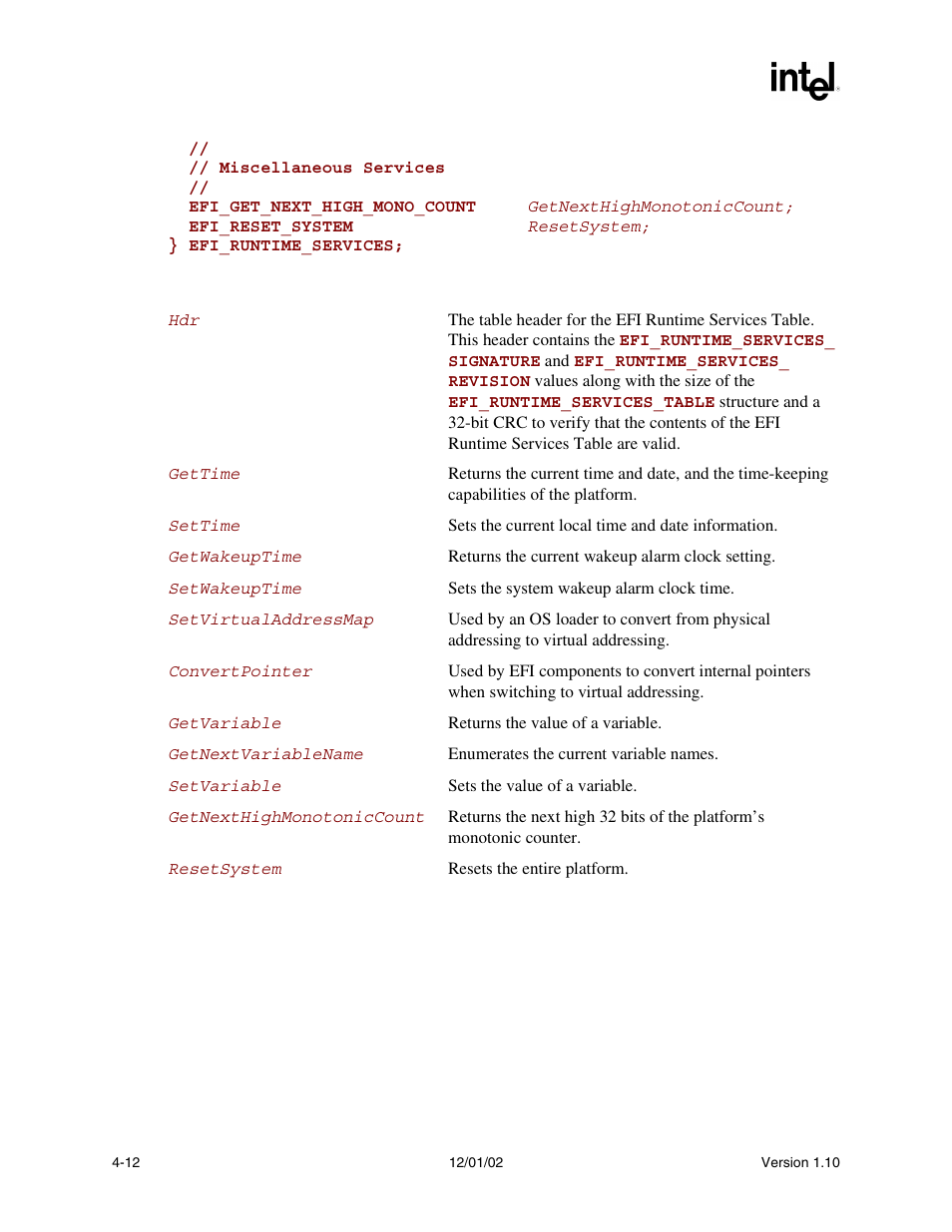 Intel Extensible Firmware Interface User Manual | Page 90 / 1084