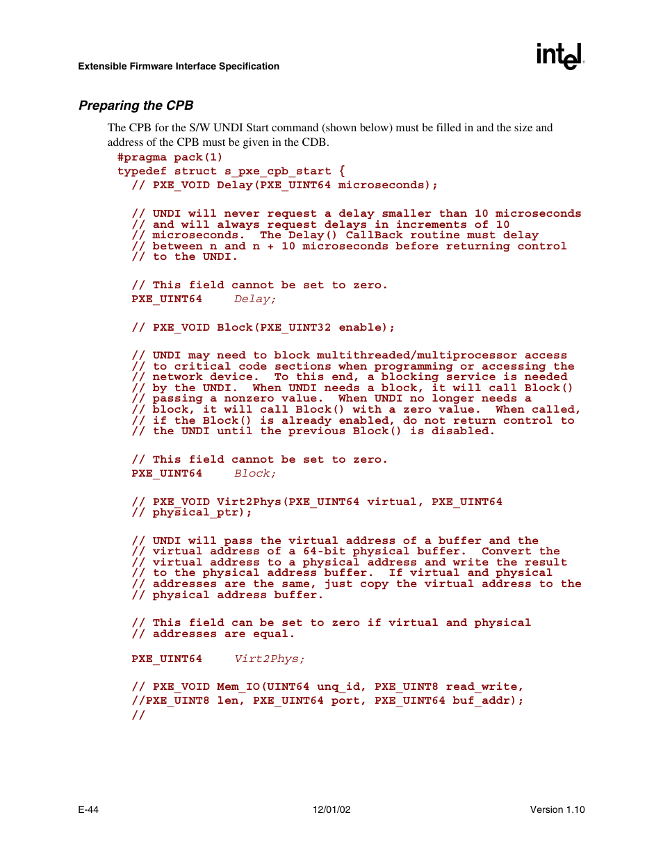 Intel Extensible Firmware Interface User Manual | Page 910 / 1084