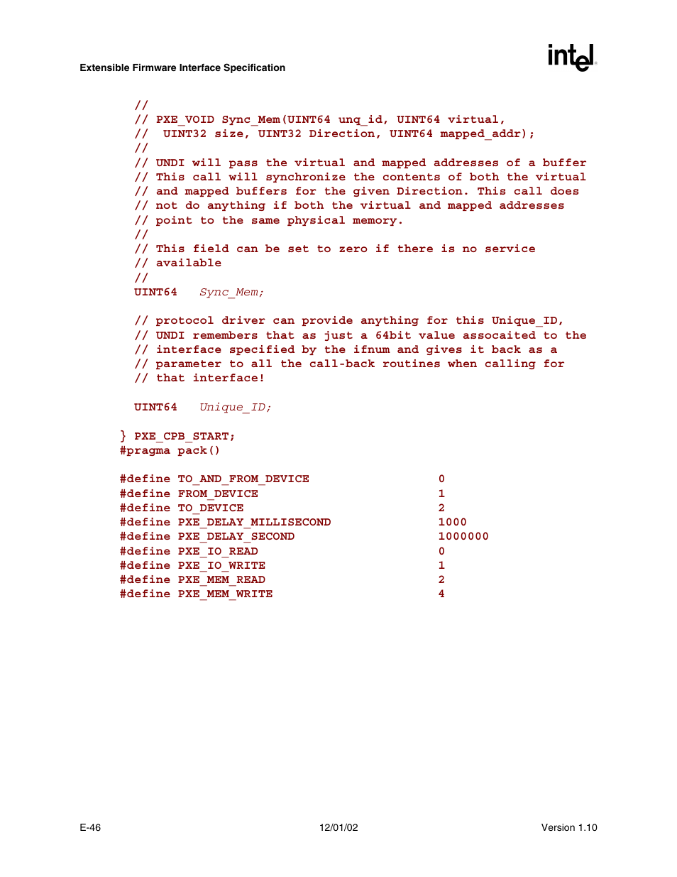 Intel Extensible Firmware Interface User Manual | Page 912 / 1084