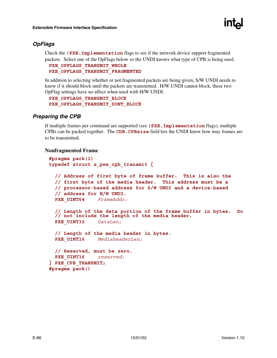 Intel Extensible Firmware Interface User Manual | Page 952 / 1084