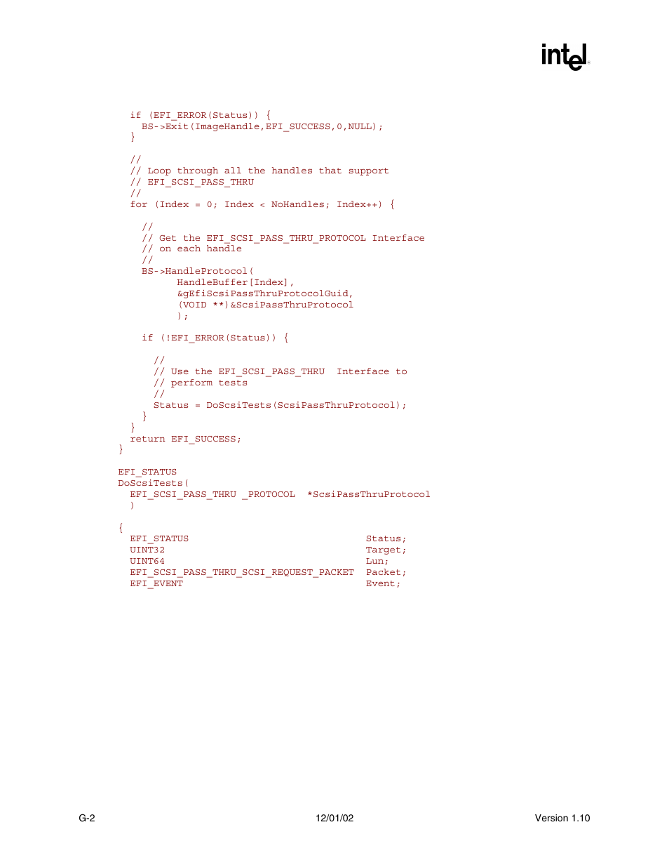 Intel Extensible Firmware Interface User Manual | Page 962 / 1084