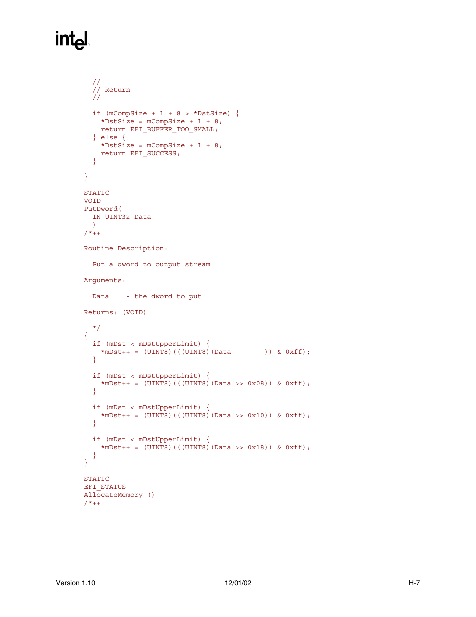 Intel Extensible Firmware Interface User Manual | Page 971 / 1084