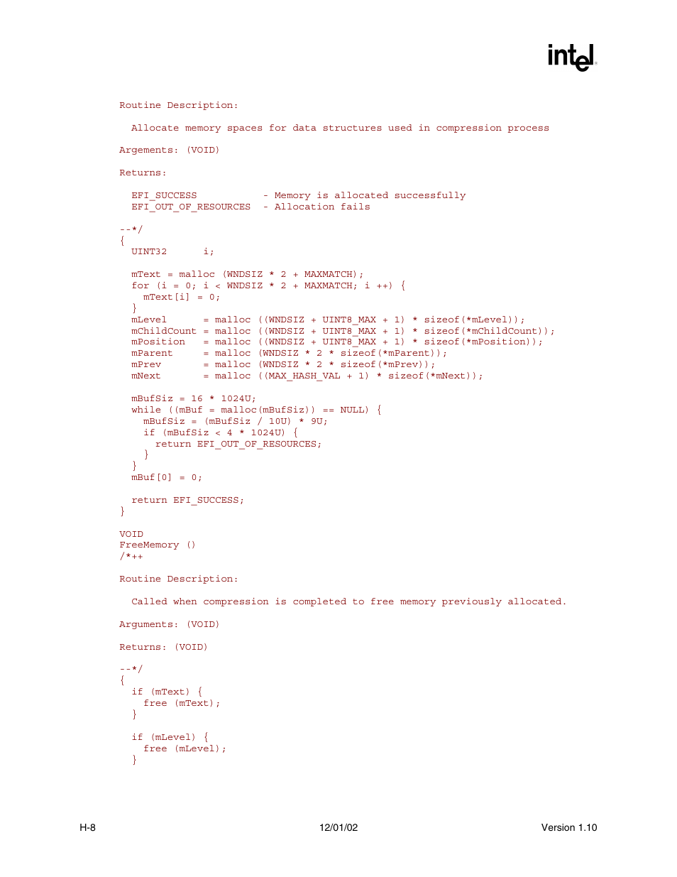 Intel Extensible Firmware Interface User Manual | Page 972 / 1084