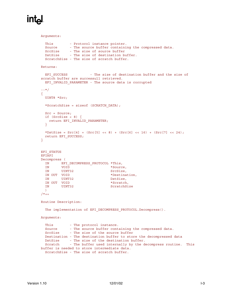 Intel Extensible Firmware Interface User Manual | Page 995 / 1084