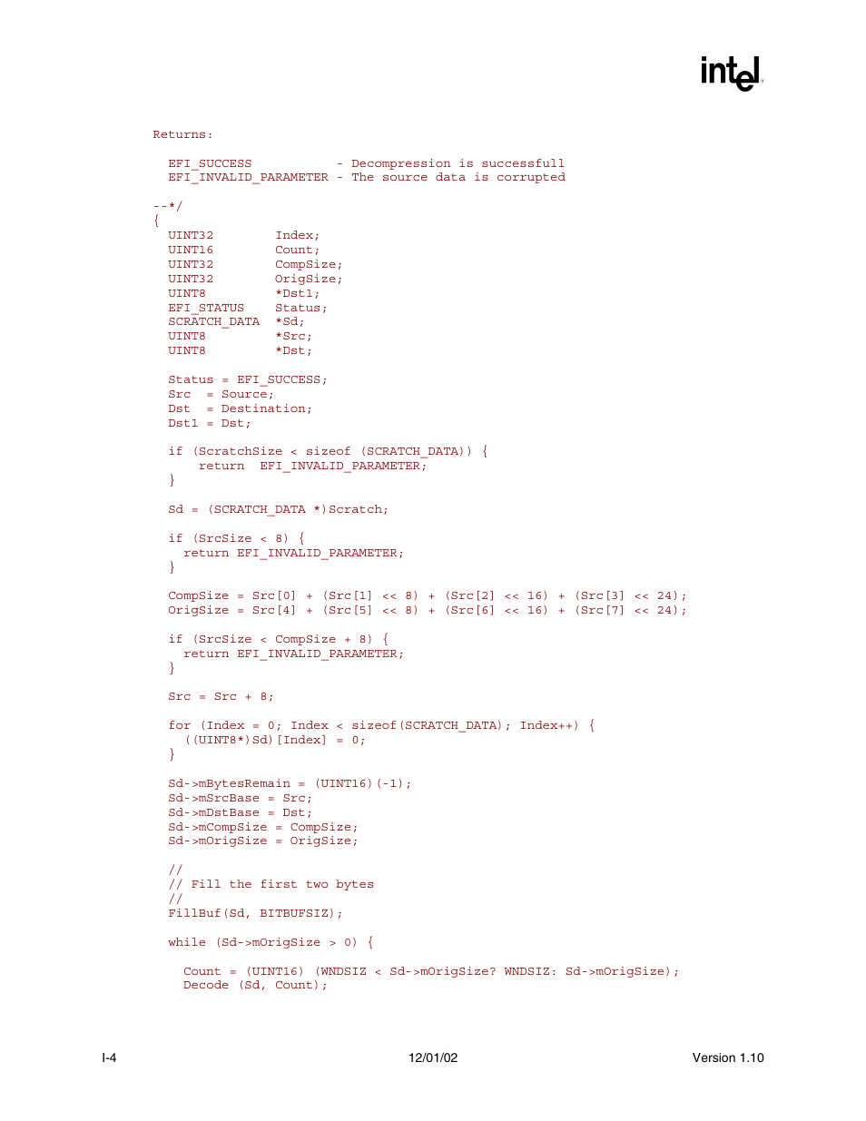 Intel Extensible Firmware Interface User Manual | Page 996 / 1084