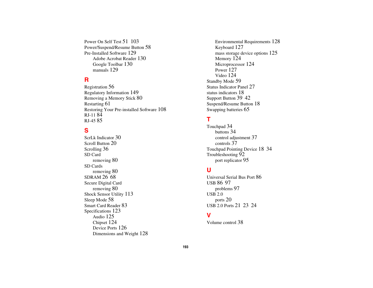 Intel Fujitsu P8010 User Manual | Page 194 / 195