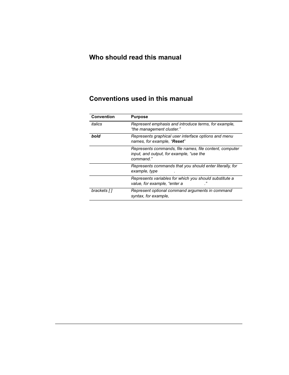 Who should read this manual, Conventions used in this manual | Intel 1520 User Manual | Page 12 / 176