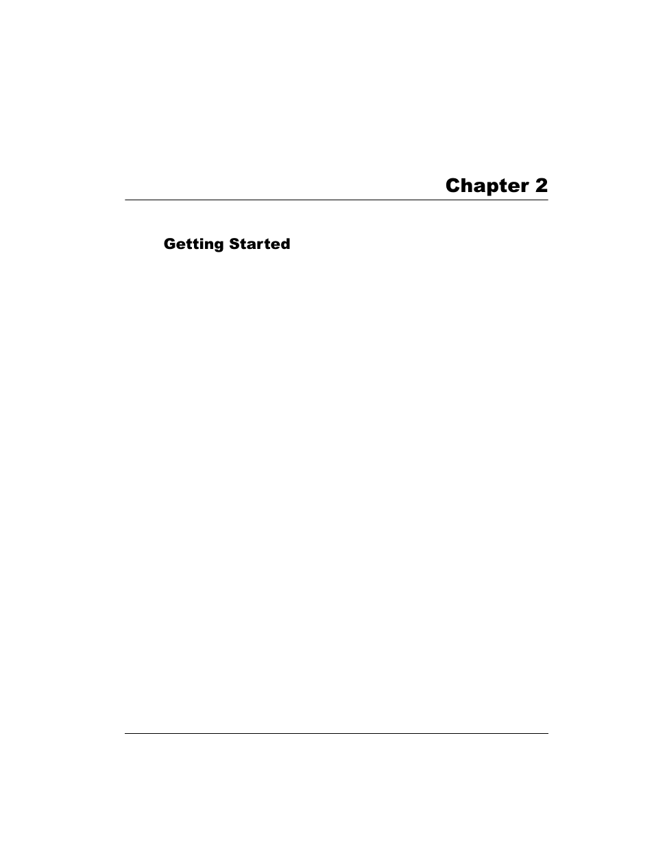Getting started, Chapter 2 | Intel 1520 User Manual | Page 19 / 176