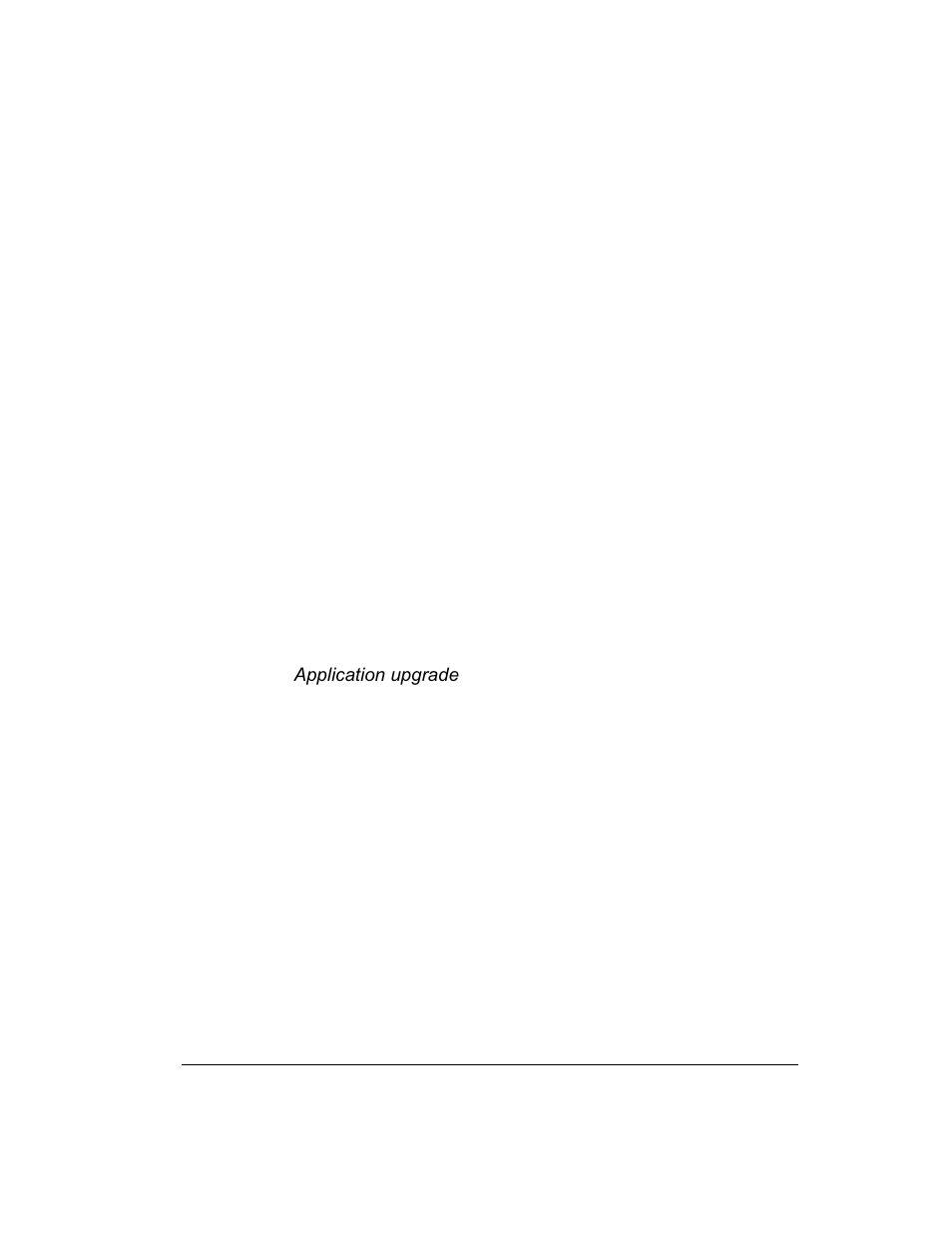 Application upgrade, Starting the upgrade from the appliance side | Intel 1520 User Manual | Page 69 / 176