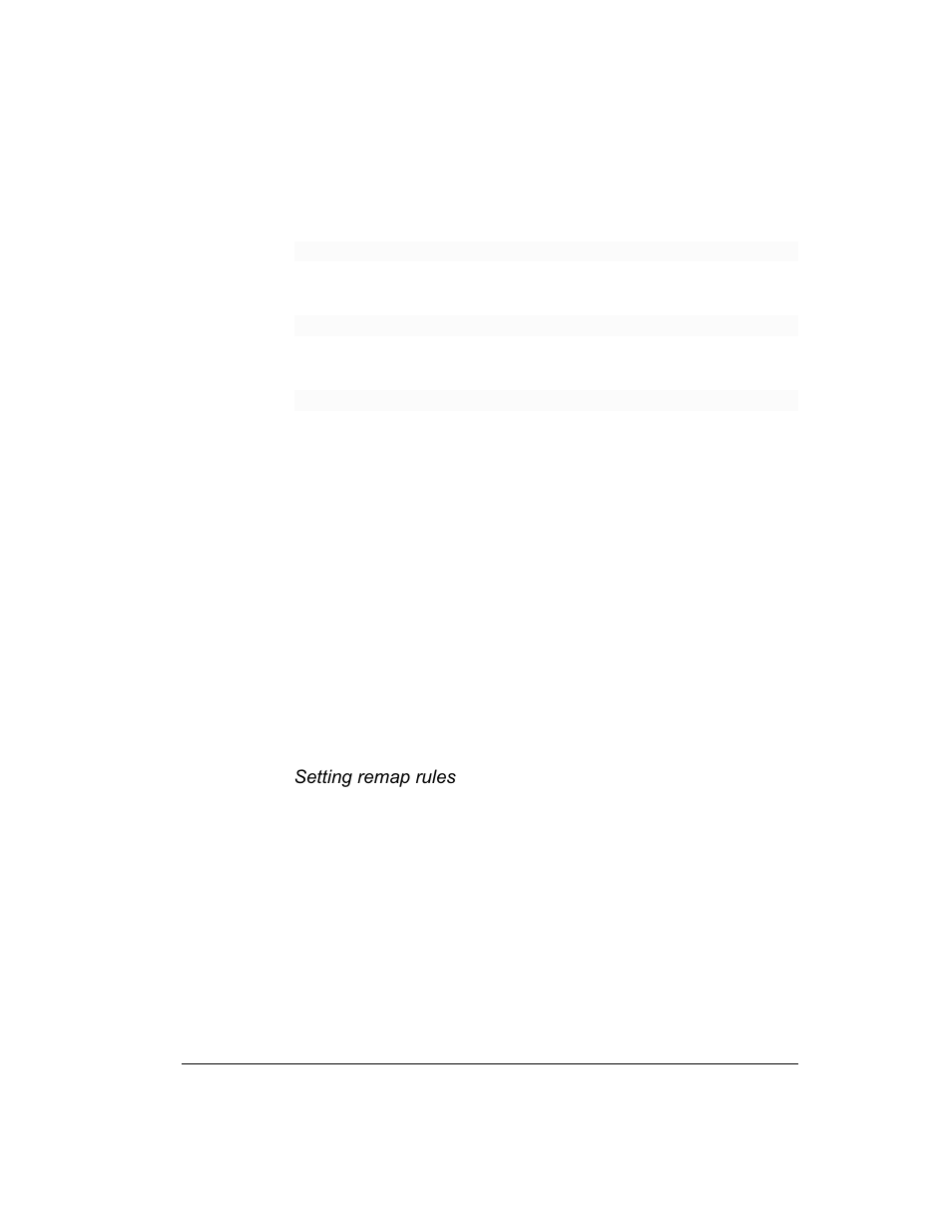 Setting remap rules, Deleting filter rules, Viewing filter rules | Adding remap rules | Intel 1520 User Manual | Page 86 / 176