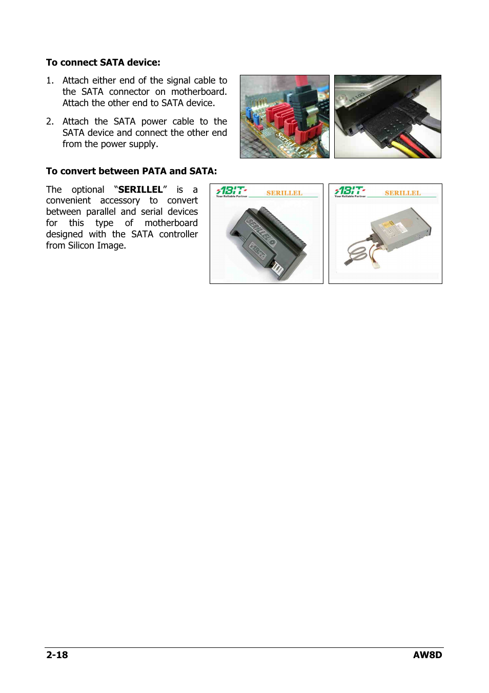 Intel AW8D User Manual | Page 26 / 80