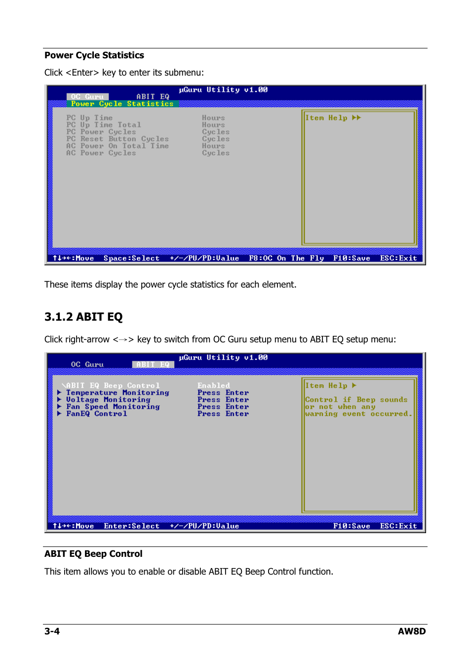 Abit eq, 2 abit eq -4, 2 abit eq | Intel AW8D User Manual | Page 38 / 80