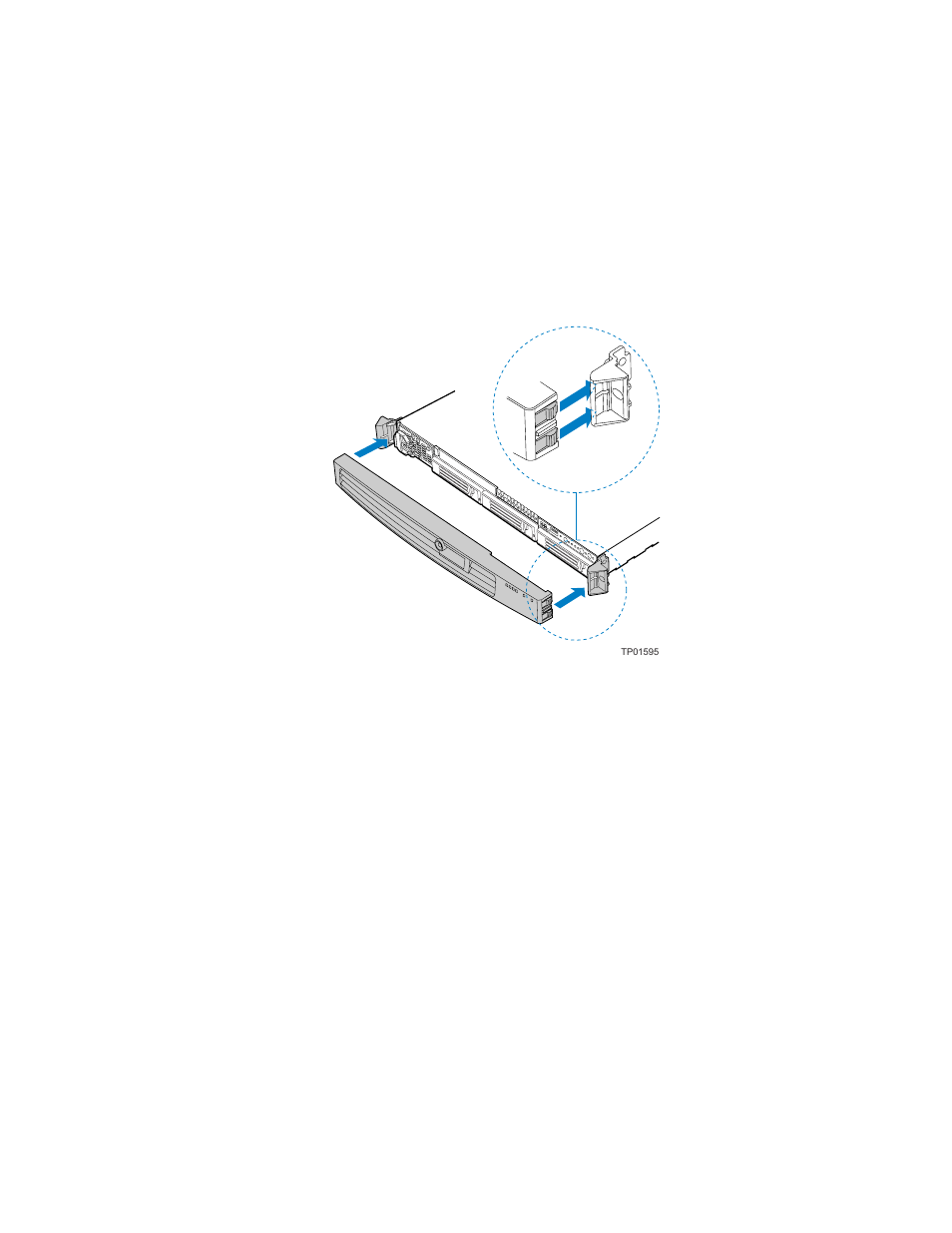 Removing and installing the processor air duct, Installing the front bezel | Intel SR1450 User Manual | Page 28 / 87