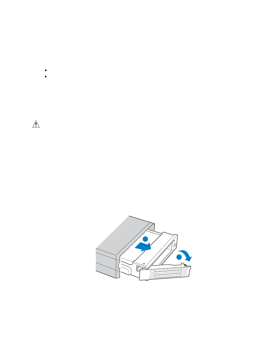 Installing and removing a hard disk drive, Removing a sata or scsi hot-swap hard disk drive | Intel SR1450 User Manual | Page 31 / 87