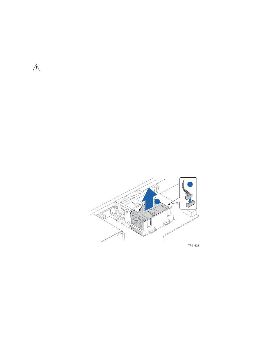 Replacing a power supply fan module | Intel SR1450 User Manual | Page 57 / 87