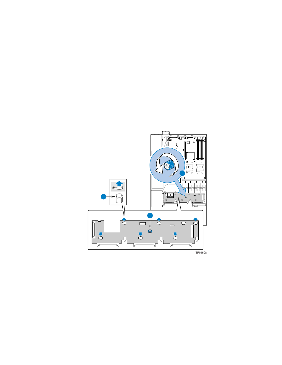 Removing the sata or scsi backplane | Intel SR1450 User Manual | Page 64 / 87