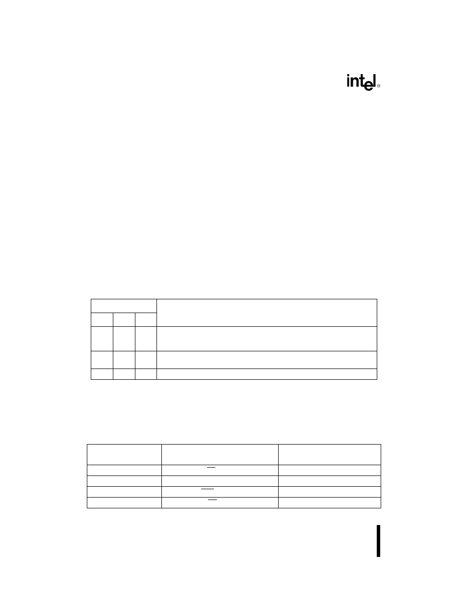 5 bus cycles, 1 read bus cycles, Table 32. read bus cycle types | Table 33. read cycle critical timing parameters | Intel 80C188XL User Manual | Page 101 / 405
