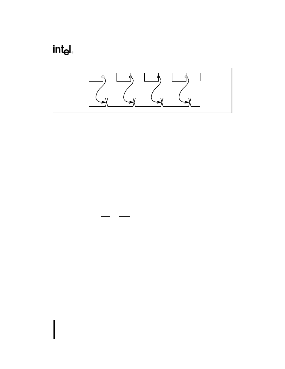 7 multi-master bus system designs, 1 entering bus hold, Figure 333. queue status timing | Intel 80C188XL User Manual | Page 120 / 405