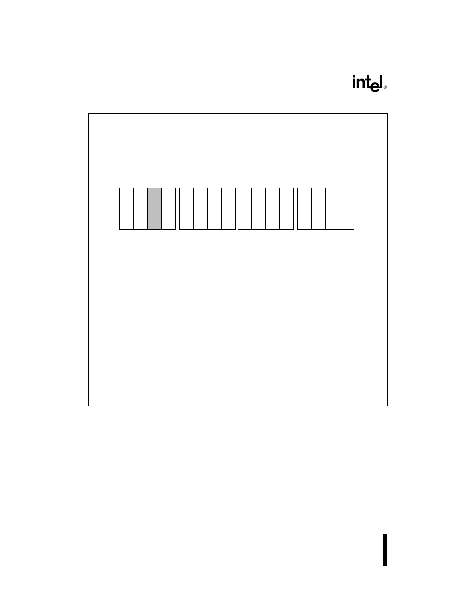 Figure 41. pcb relocation register, Cation register (figure 4-1 | Intel 80C188XL User Manual | Page 131 / 405