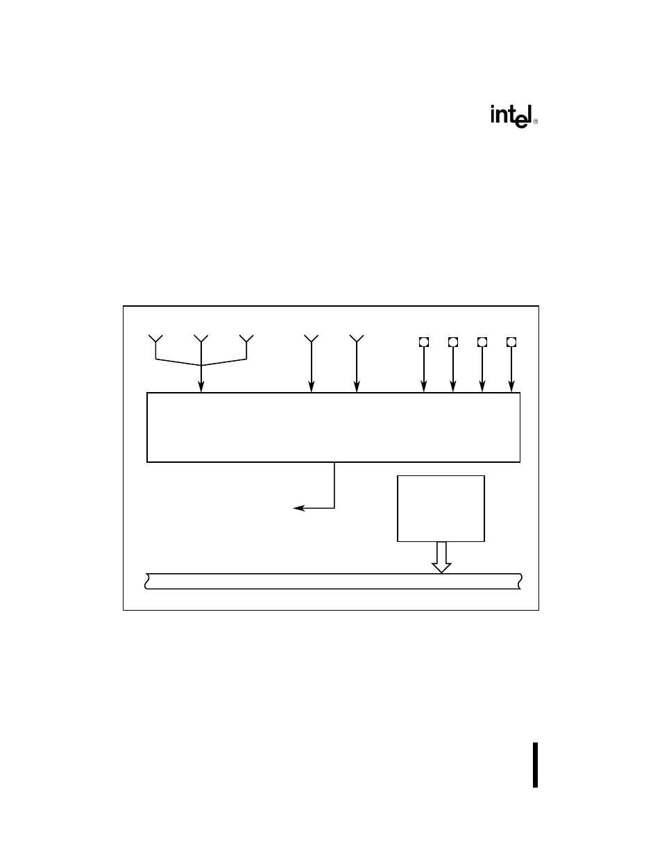 2 master mode, 1 generic functions in master mode, Figure 81. interrupt control unit in master mode | Intel 80C188XL User Manual | Page 197 / 405