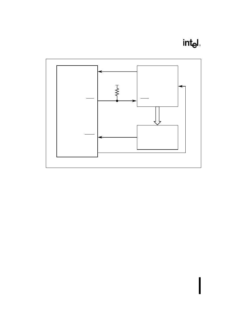 Figure 815. interrupt control unit in slave mode | Intel 80C188XL User Manual | Page 219 / 405