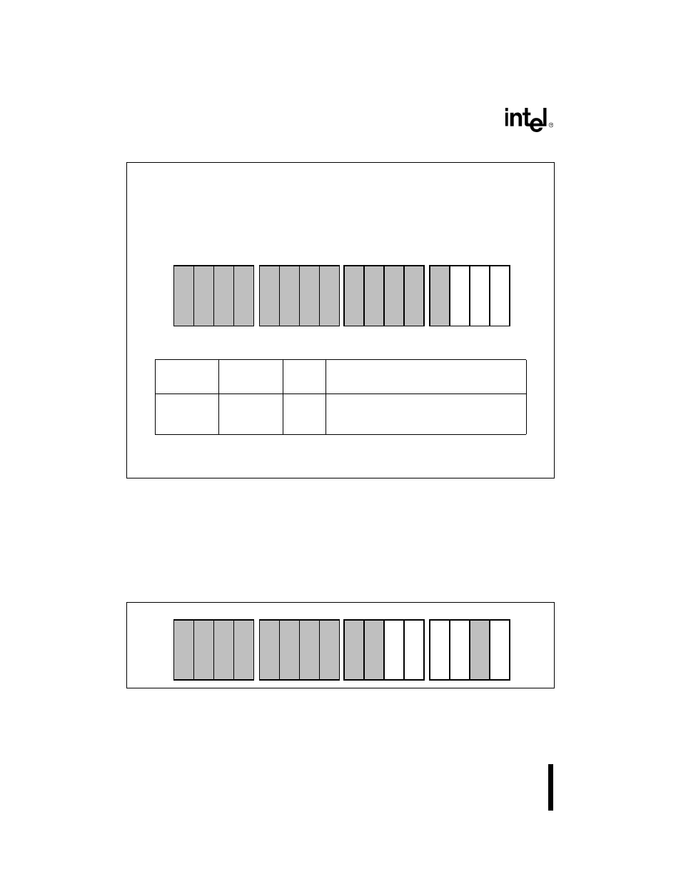 3 other registers, Figure 818. end-of-interrupt register in slave mo, Figure 819. request, mask, and in-service registe | Intel 80C188XL User Manual | Page 223 / 405