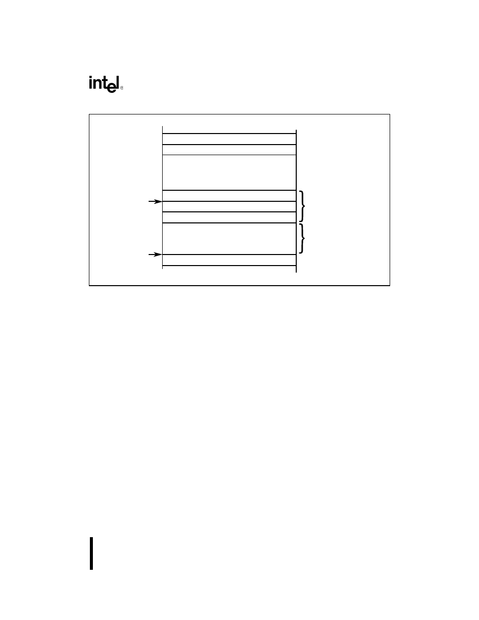 Figure a4. stack frame for procedure a at level 2 | Intel 80C188XL User Manual | Page 312 / 405