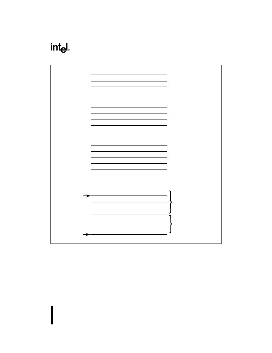 Figure a6. stack frame for procedure c at level 3 | Intel 80C188XL User Manual | Page 314 / 405