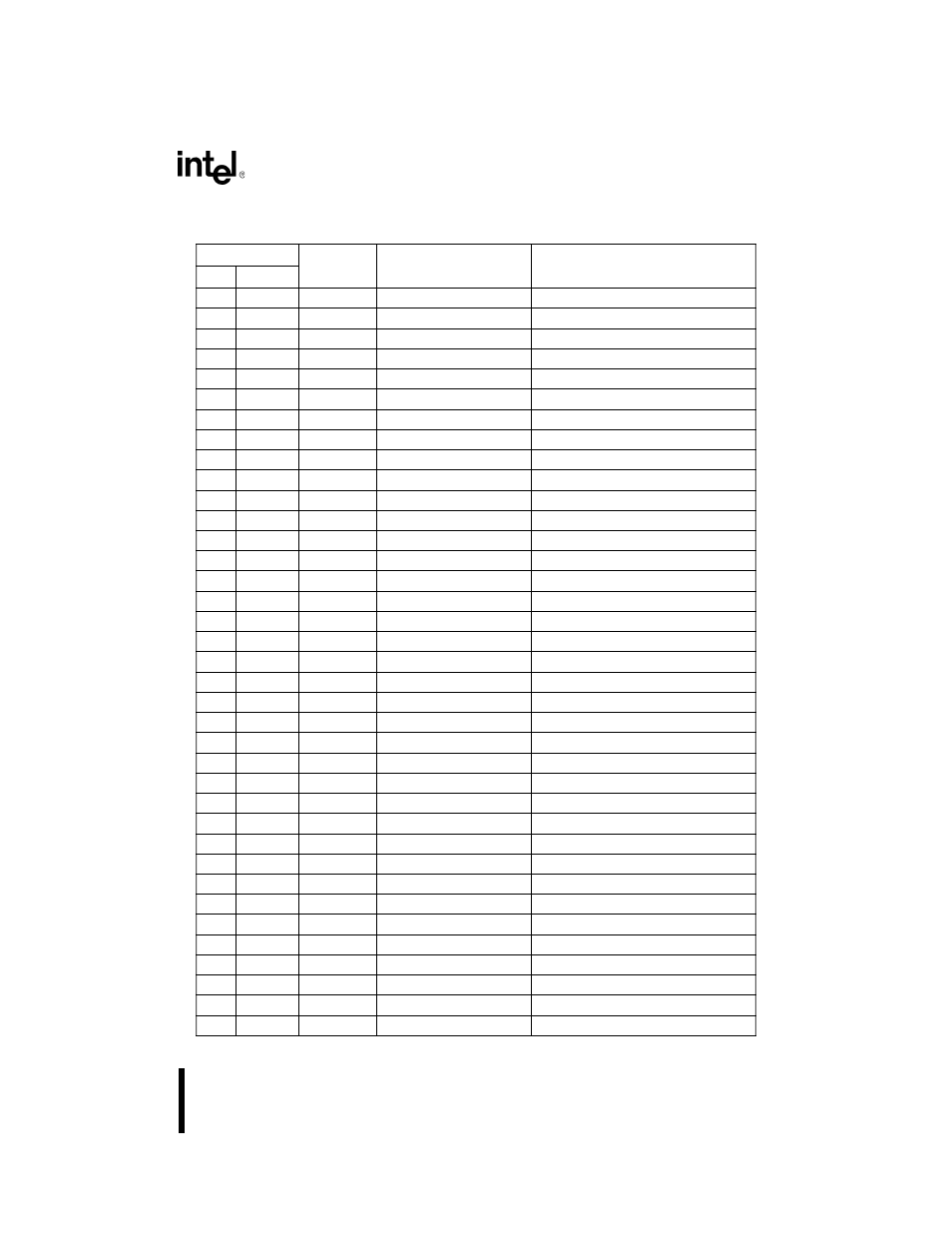 D-11 instruction set opcodes and clock cycles | Intel 80C188XL User Manual | Page 384 / 405