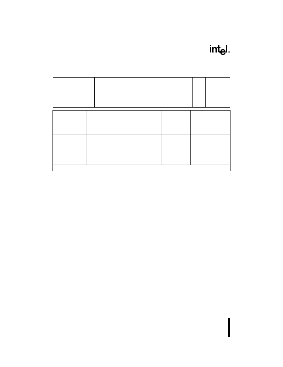 Table d5. abbreviations for mnemonic encoding mat, And table d-5 | Intel 80C188XL User Manual | Page 395 / 405