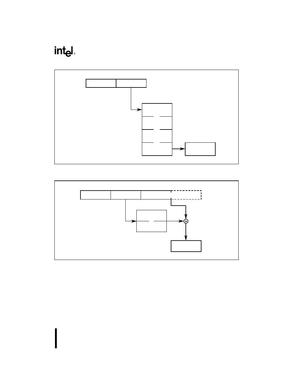 Figure 214. register indirect addressing, Figure 215. based addressing | Intel 80C188XL User Manual | Page 60 / 405