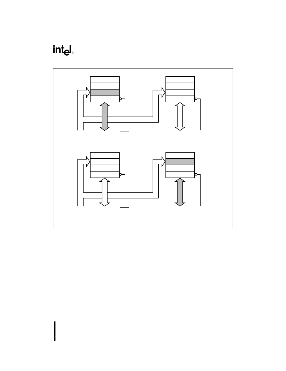 2 8-bit data bus, Figure 34. 16-bit data bus odd word transfers, Figure 3-4) | Intel 80C188XL User Manual | Page 86 / 405