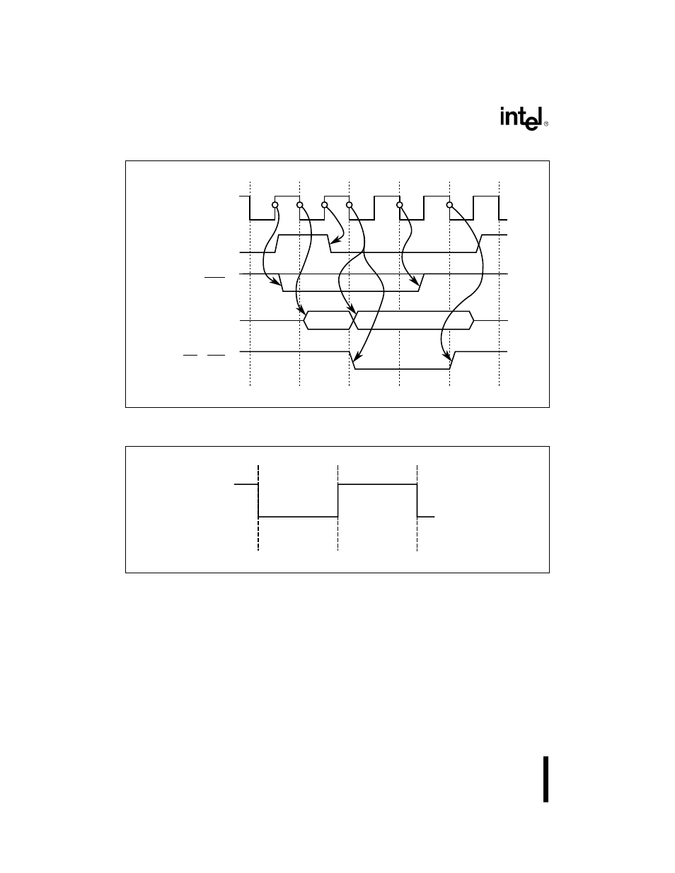 Figure 36. typical bus cycle, Figure 37. t-state relation to clkout | Intel 80C188XL User Manual | Page 89 / 405