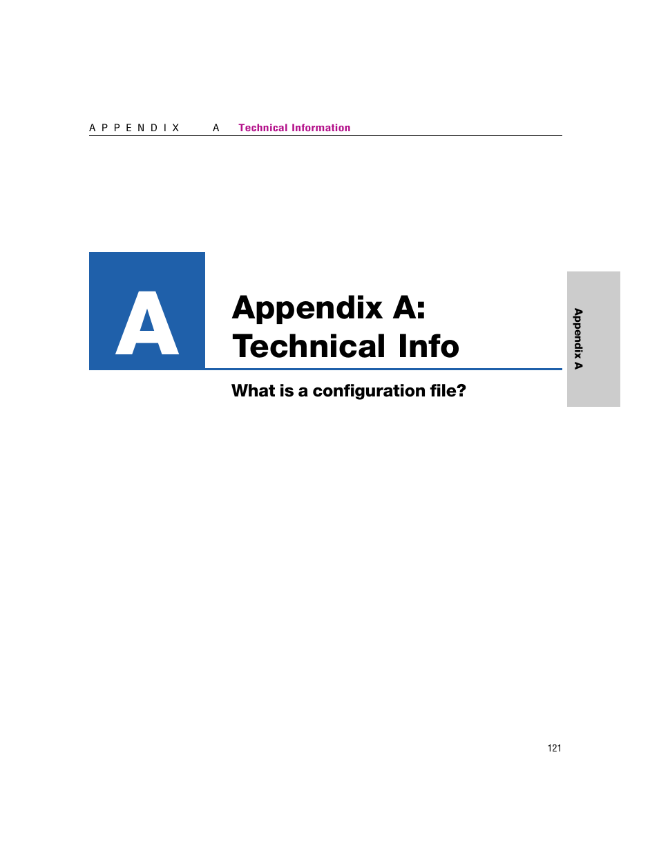 Appendix a: technical info | Intel 460T User Manual | Page 126 / 150