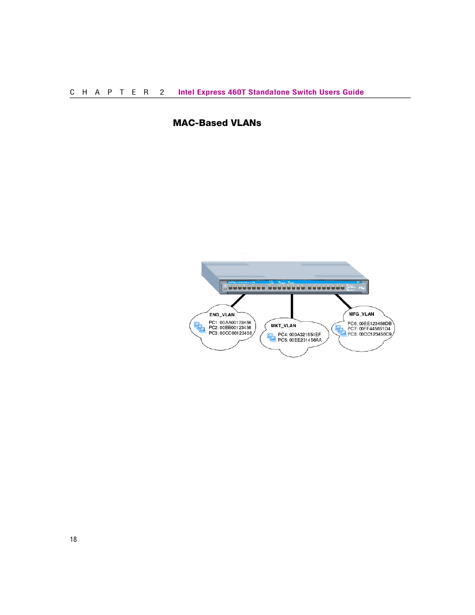 Mac-based vlans | Intel 460T User Manual | Page 24 / 150