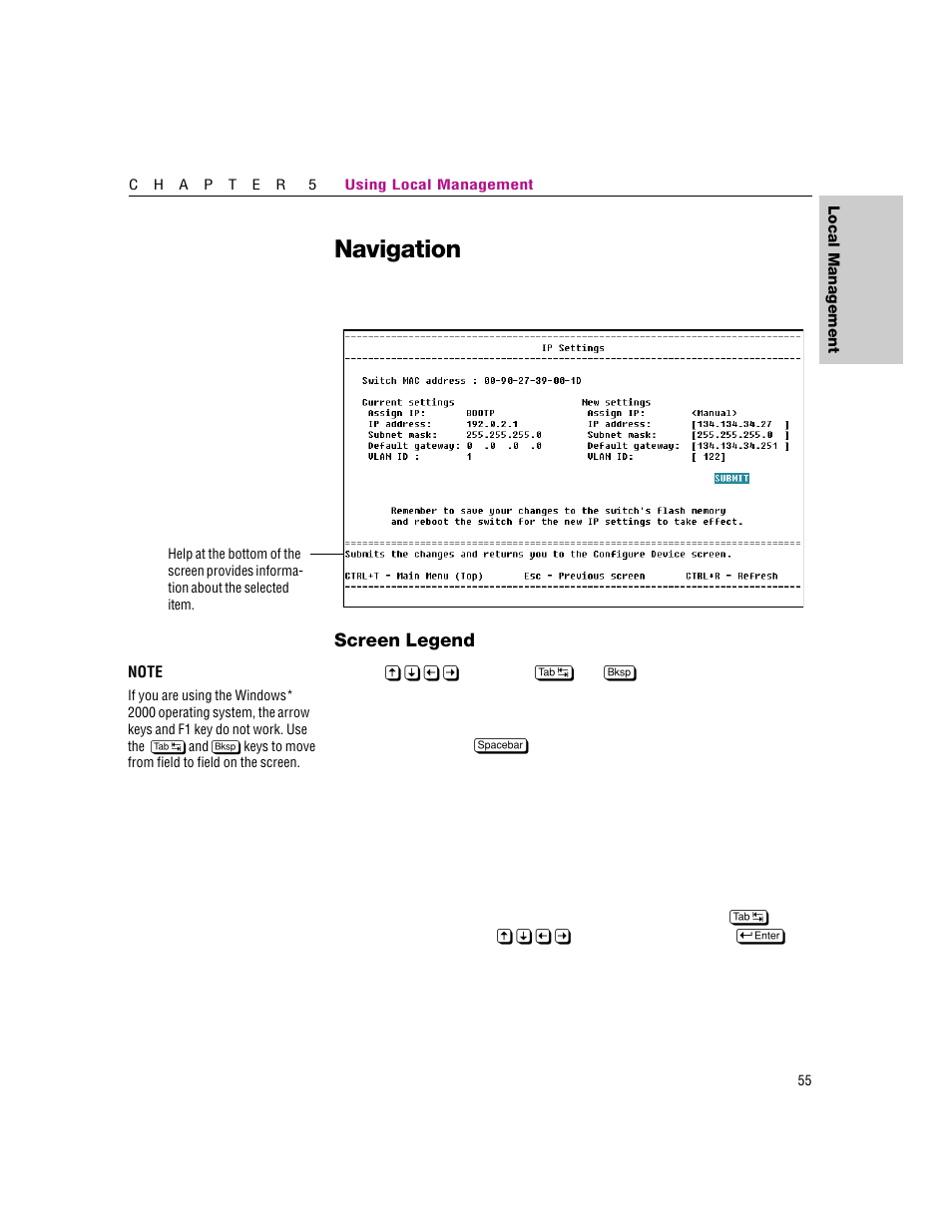 Navigation | Intel 460T User Manual | Page 61 / 150