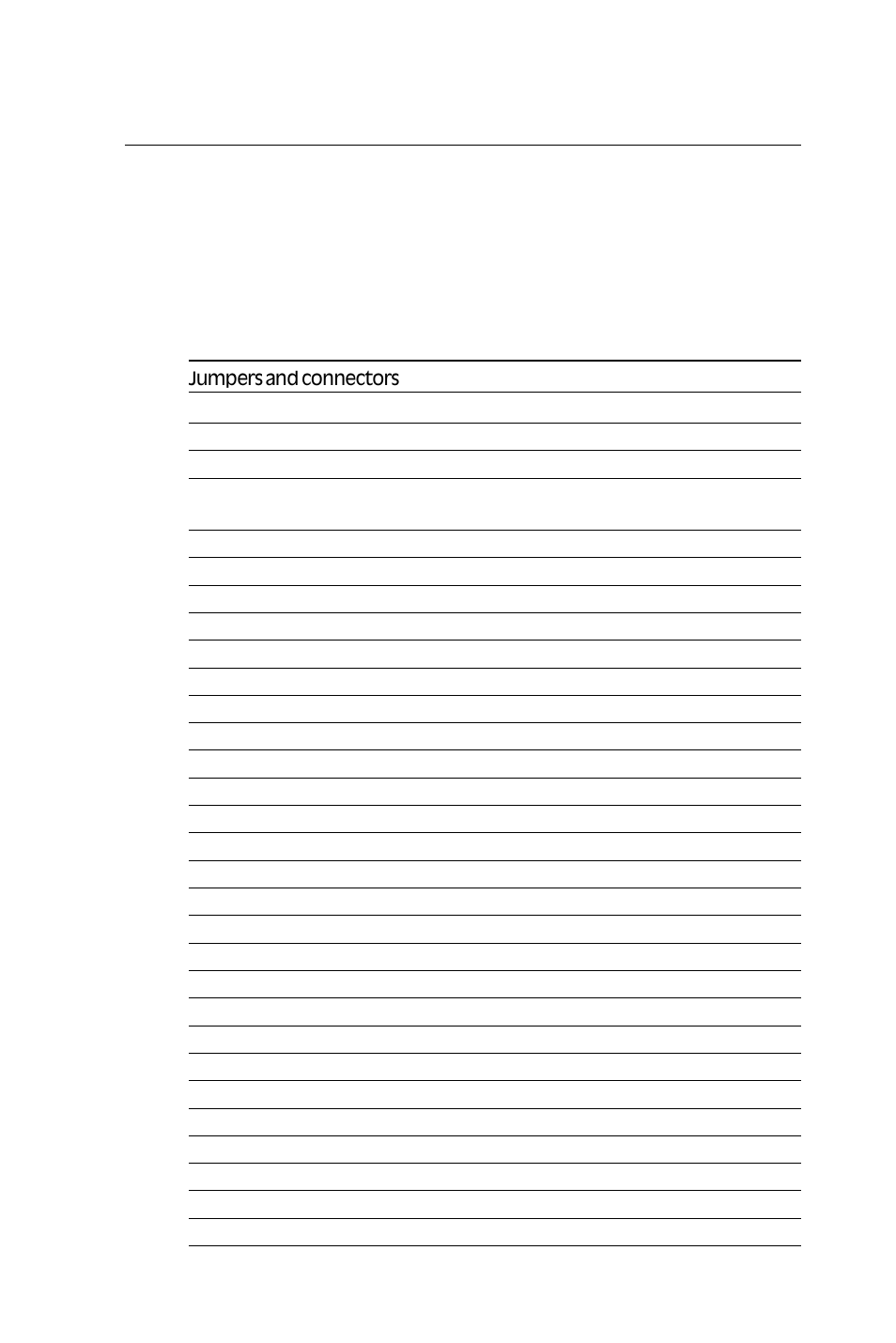 Jumpers and connectors | Intel SBC-455 User Manual | Page 18 / 97